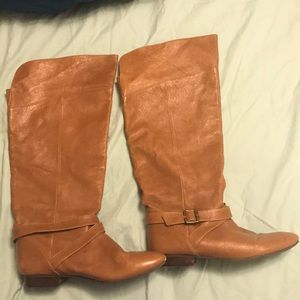 Wide calf Chinese laundry boots, size 10